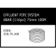 Marley Effluent Pipe System 8Bar (116psi) 75mm 100M - 220.75.100